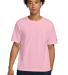 Champion Clothing T105 Unisex Heritage Jersey T-Sh in Pink Candy