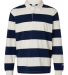 Champion Clothing CHR001 Unisex Rugby Polo in Athletic Navy/ Cream