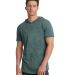 Next Level Apparel 2022 Mock Twist Short Sleeve Ho in Forest green