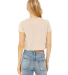Bella + Canvas 8882 Women's Flowy Cropped Tee in Heather dust