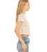 Bella + Canvas 8882 Women's Flowy Cropped Tee in Heather dust
