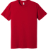 CANVAS 3001U Unisex USA Made T-Shirt in Red