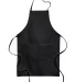 Liberty Bags 5509 Splatter Armor Apron BLACK