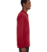 J. America - Vintage Brushed Jersey Henley - 8244 in Simply red