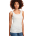 Next Level 3533 Jersey Tank in Light heather grey