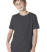 Next Level 3310 Boy's S/S Crew  in Heavy metal