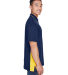 8406 UltraClub® Adult Cool & Dry Sport Two-Tone M in Navy/ gold
