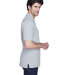 8535 UltraClub® Men's Classic Pique Cotton Polo in Heather grey