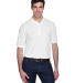 8540 UltraClub® Men's Whisper Pique Blend Polo   in White
