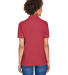 8541 UltraClub® Ladies' Whisper Pique Blend Polo in Cardinal