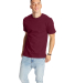 5180 Hanes Beefy-T in Maroon