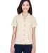 8981 UltraClub® Ladies' Blend Cabana Breeze Camp  in Stone