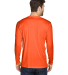 8422 UltraClub® Adult Cool & Dry Sport Long-Sleev in Bright orange