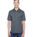 8445 UltraClub® Men's Cool & Dry Stain-Release Pe in Charcoal