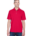 8445 UltraClub® Men's Cool & Dry Stain-Release Pe in Red