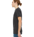 BELLA+CANVAS 3021 Unisex Cotton Pocket Tee in Dark grey heather