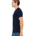 BELLA+CANVAS 3021 Unisex Cotton Pocket Tee in Navy