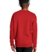 S600 Champion Logo Double Dry Crewneck Pullover in Scarlet