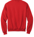 S600 Champion Logo Double Dry Crewneck Pullover in Scarlet