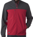 5350 DRI DUCK - Motion Soft Shell Jacket in Red/ charcoal