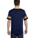 360 Augusta Sportswear Sleeve Stripe Jersey in Navy/ gold