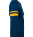 360 Augusta Sportswear Sleeve Stripe Jersey in Navy/ gold