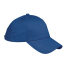 BX020 Big Accessories 6-Panel Structured Twill Cap in Royal