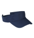 BX006 Big Accessories Cotton Twill Visor in Navy
