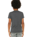 BELLA+CANVAS 3001Y Jersey Youth T-Shirt in Dark grey heather