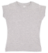 3316 Rabbit Skins® Toddler Girls Fine Jersey T-Sh in Heather