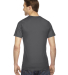 2001 American Apparel Fine USA Made Jersey Tee in Asphalt