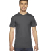 2001 American Apparel Fine USA Made Jersey Tee in Asphalt