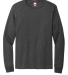 5286 Hanes® Heavyweight Long Sleeve T-shirt in Charcoal heather