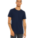 BELLA+CANVAS 3001 Soft Cotton T-shirt in Navy