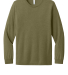 BELLA+CANVAS 3501 Long Sleeve T-Shirt in Olive triblend