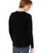 BELLA+CANVAS 3501 Long Sleeve T-Shirt in Solid dark grey triblend