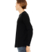 BELLA+CANVAS 3501 Long Sleeve T-Shirt in Solid dark grey triblend