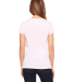 BELLA 6005 Womens V-Neck T-shirt in Pink