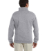 JERZEES SUPER SWEATS 1/4 Zip Sweatshirt with Cadet in Oxford