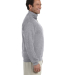JERZEES SUPER SWEATS 1/4 Zip Sweatshirt with Cadet in Oxford