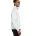 JERZEES 995 Adult New Blend Zip Cadet Collar Sweat in White
