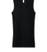 BELLA 1080 Womens Ribbed Tank Top in Black