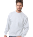 1102 Bayside Fleece Crew Neck Pullover S - 5XL  in White