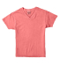 1507 SubliVie Ladies V-Neck Polyester T-Shirt in White