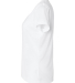 1507 SubliVie Ladies V-Neck Polyester T-Shirt in White