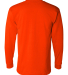 1730 Bayside Adult Long-Sleeve Tee With Pocket in Bright orange