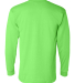 1730 Bayside Adult Long-Sleeve Tee With Pocket in Safety green