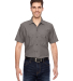 Dickies Short Sleeve Permanent Press Poplin Work S in Graphite grey