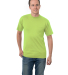3015 Bayside Adult Union Made Cotton Pocket Tee in Lime green