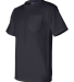 3015 Bayside Adult Union Made Cotton Pocket Tee in Navy